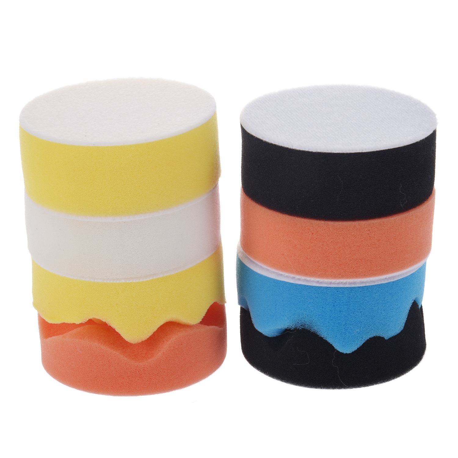 Polish Pad Set Buffer - Supersale: 11-teiliges 76-mm-Autopolier-Set mit Polierschwämmen und
