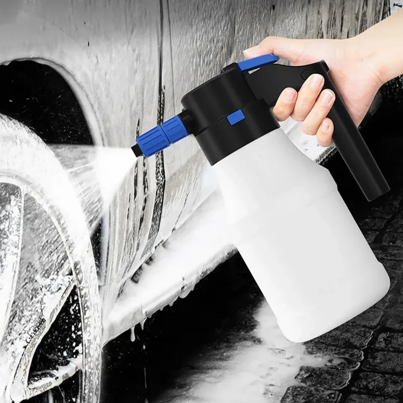 Pressure Washer Foam Gun - Elektrische Schaumsprühpistole für die Autowäsche, langlebiger