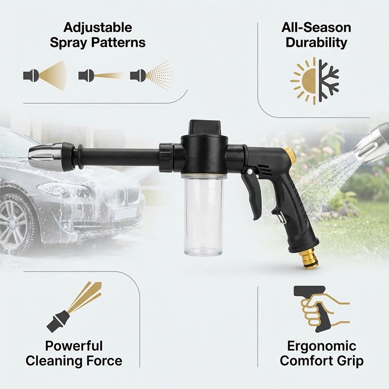 Hochdruck-Autowasch-Sprühpisto – Pressure Washer Foam Gun Bewertung und Preis